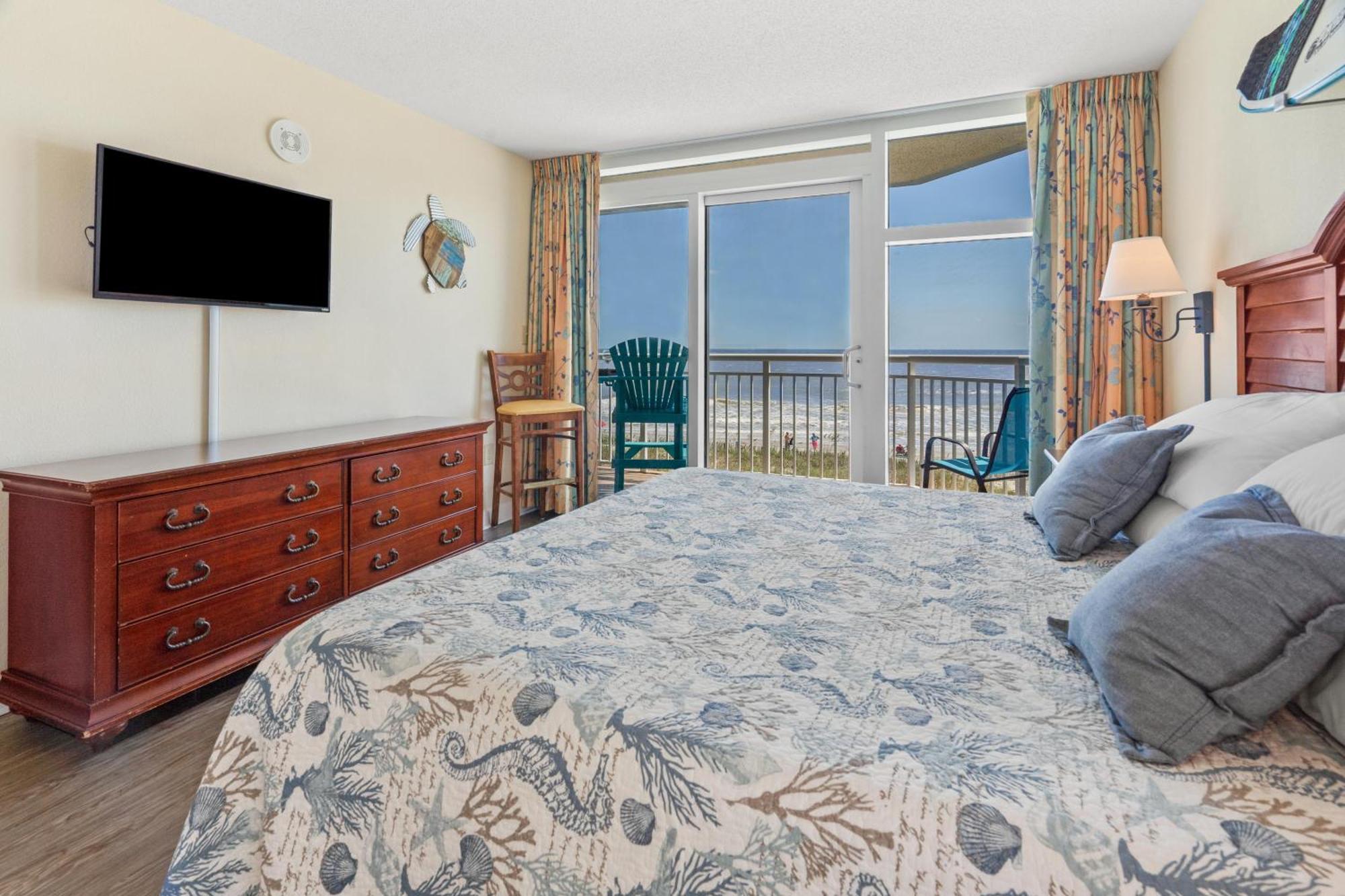 Вилла 2501 S Ocean Blvd, 0211 - Ocean Front Sleeps 8 Миртл-Бич Экстерьер фото