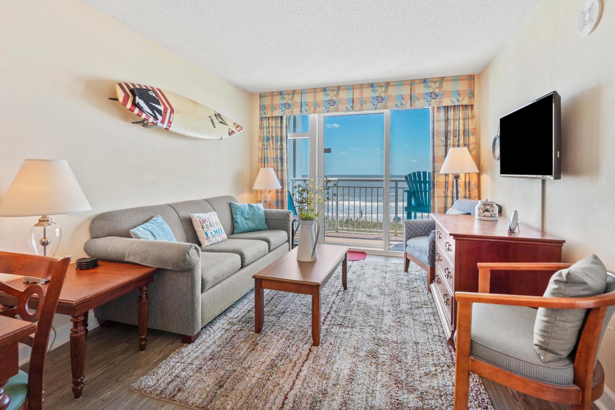 Вилла 2501 S Ocean Blvd, 0211 - Ocean Front Sleeps 8 Миртл-Бич Экстерьер фото